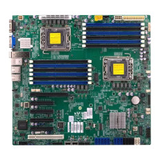 Supermicro MBD-X9DBI-F-O | X9DBI-F Socket LGA1356 Intel C602 Chipset Proprietary System Board (Motherboard) Supports 2x Xeon E5-2400/E5-2400 v2 Series DDR3 12x DIMM
