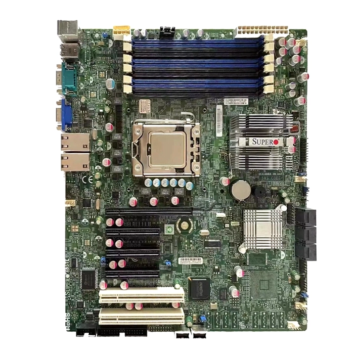Photos - Motherboard Supermicro X8STE  LGA1366 Intel X58 Express Chipset ATX System Board  Supports Core i7/Core i7 Extrem (Motherboard)