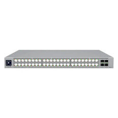Ubiquiti ECS-48-POE (2150W) | Enterprise Campus 32 x Ports PoE+++ 10GbE RJ45 16 x Ports PoE+++ 2.5GbE 4 x Ports SFP28 L3 1U Rackmountable Network Switch