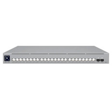 Ubiquiti USW-PRO-XG-24-POE (720W) | Pro XG 24 16 x Ports PoE+++ 10GbE RJ-45 + 8 x Ports PoE+++ 2.5GbE RJ-45 2 x Ports 25GbE SFP28 1U Rackmount Layer 3 Switch