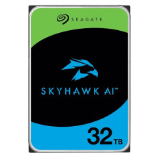Seagate ST32000VE000 | SkyHawk AI 32TB 7200RPM SATA 6Gb/s 512MB Cache 3.5-Inch Internal Hard Drive for DVR NVR Security Camera System