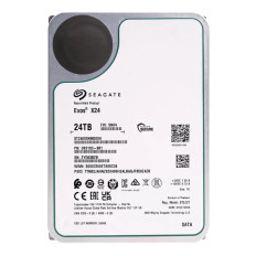 Seagate 3KS103-881 | Exos X24 24TB 7200RPM SATA 6Gb/s 512MB Cache 512e/4kn 3.5-Inch Enterprise Hard Drive