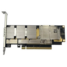 NVIDIA Mellanox MCX75310AAC-NEAT | ConnectX-7 Single Port 400Gb/s OSFP PCI Express 5.0 x16 Tall Bracket Crypto Enabled Secure Boot Enabled HHHL Network Adapter Card