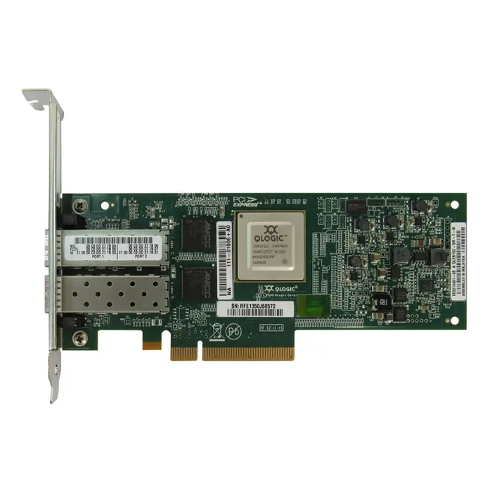 NetApp QLE8152-SR-A-NAP-SP | Dual-Ports 10Gb/s Gigabit Ethernet PCI Express 2.0 x8 Host Bus Network Adapter for HP Compatible