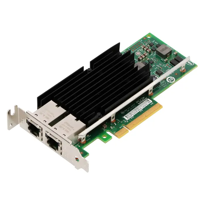 Intel X540T2BPBLK | Dual-Ports RJ-45 10Gb/s 10GBase-T 10 Gigabit Ethernet PCI Express 2.1 x8 Low Profile Bypass Network Adapter