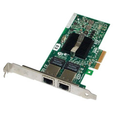 HP 412646-001 | NC360T 2-Ports 10/100/1000Base-T PCI-Express Gigabit Ethernet Network Interface Card