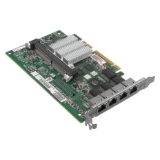 HP 491838-001 | Quad-Ports RJ-45 1Gb/s 10Base-T/100Base-TX/1000Base-T Gigabit Ethernet PCI Express 2.0 x8 Multifunction Server Network Adapter