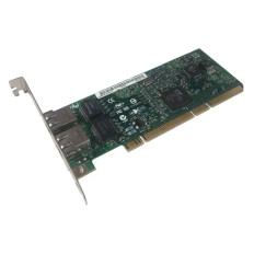 Intel C63124-002 | PRO/1000 MT Dual-Ports RJ-45 1Gb/s 10Base-T/100Base-TX/1000Base-T Gigabit Ethernet PCI-X Server Network Adapter