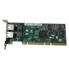 Intel D12974-003 | PRO/1000 GT Dual-Ports RJ-45 1Gb/s 10Base-T/100Base-TX/1000Base-T Gigabit Ethernet 133MHz PCI-X Network Server Adapter