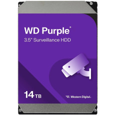 Western Digital WD140PURX | Purple 14TB 3.5" 6Gb/s SATA 7200RPM 512MB Cache Surveillance Hard Drive