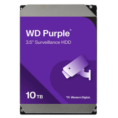 Western Digital WD101PURX | Purple 10TB 3.5" 6Gb/s SATA 7200RPM 256MB Cache Surveillance Hard Drive