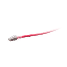 C2G C2G43894 | QS 75ft/22.8m Booted C6a Stp Cable Red TAA