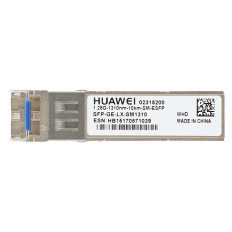 Huawei SFP-GE-LX-SM1310 | 1.25Gb/s 1000Base-LX Single-Mode Fibre 1310nm 10km Duplex LC Connector SFP Transceiver Module