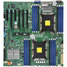 Supermicro X11DPI-NT-O | X11DPI-NT Socket LGA3647 Intel C622 Chipset EATX System Board (Motherboard) Supports 2x Xeon Scalable DDR4 16x DIMM