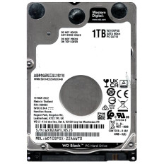 Western Digital WD10SPSX-22A6WT0 | Black 1TB 2.5" 6GB/s SATA 7200RPM 64MB Cache Laptop Hard Drive