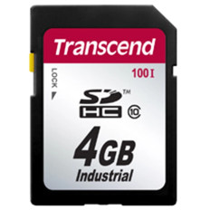 Transcend TS4GSDHC100I | Industrial 4GB Class 10 SDHC Flash Memory Card