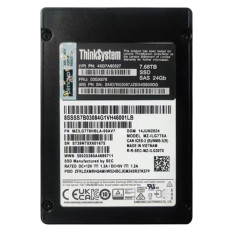 Lenovo 4XB7A80327 | 7.68TB SAS 24Gb/s Read Intensive Hot Swap 3.5-Inch Solid State Drive for ThinkSystem