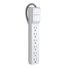 Belkin BE106000-08R-B2 | 6 Outlet 720J 8' Cord Surge (BE10600008R)