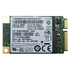 Lenovo 16200257 | 256GB MLC SATA 6GB/s mSATA Internal Solid State Drive