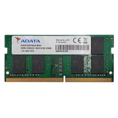 Adata AD4S320016G22-BGN | 16GB DDR4-3200MHz PC4-25600 Non-ECC Unbuffered SODIMM CL22 1Rx8 1.2V 260-Pin Memory Module