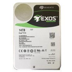 Seagate ST14000NM0018 | Exos X14 14TB 7200RPM SATA 6Gb/s 256MB Cache 512e 3.5-Inch Hard Drive