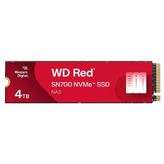 Western Digital WDS400T1R0C | Red SN700 Series 4TB PCI Express NVMe 3.0 x4 M.2 2280 Solid State Drive