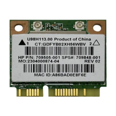 HP 709505-001 | Realtek RTL8188EE IEEE 802.11 b/g/n PCI-E Half-Height Wireless Network Card