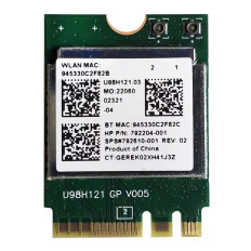 HP 792610-001 | RTL8723BE 300Mbps 2.4GHz IEEE 802.11a/b/g/n Bluetooth 4.0 PCI Express M.2 Wireless Network Card