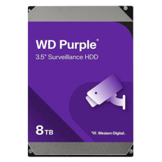Western Digital WD82PURX | Purple 8TB 3.5" 6Gb/s SATA 7200RPM 256MB Cache Surveillance Hard Drive