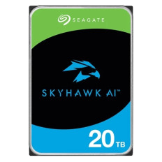 Seagate ST20000VE004 | Skyhawk AI 20TB Video Internal Hard Drive 3.5-Inch SATA 6Gb/s 512MB Cache for Surveillance System