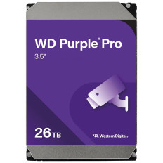 Western Digital WD260PURP | Purple Pro 26TB 7200RPM SATA 6Gb/s 3.5-Inch Smart Video Hard Drive