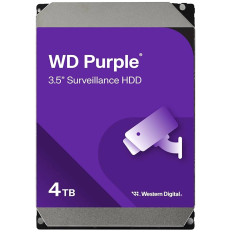 Western Digital WD44PURZ | Purple 4TB 5400RPM SATA 6Gb/s 128MB Cache 3.5-Inch Surveillance Hard Drive