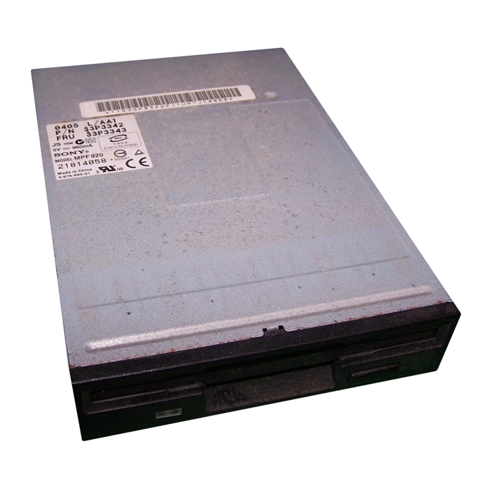 33P3343 IBM 1.44 Floppy Disk Drive Black