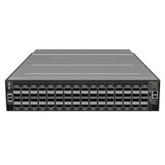 NVIDIA Mellanox 920-9N42C-00FB-7C0 | Spectrum-4 SN5400 64-Ports 400GBase-X QSFP56-DD Back to Front Airflow Rack-mountable 2U Gigabit Ethernet Switch