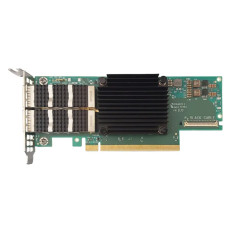 NVIDIA Mellanox MCX653106A-EFAT | ConnectX-6 VPI Adapter Card HDR100 EDR InfiniBand and 100GbE Dual-Port QSFP56 PCIe3.0/4.0 Socket Direct 2x8 in a Row Tall B