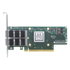 NVIDIA Mellanox 900-9X6AF-0056-MT0 | ConnectX-6 Dual Port 100Gb/s QSFP56 PCI Express 3.0/4.0 x16 Tall Bracket Network Adapter Card