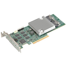 Supermicro AOC-S3908L-H8iR | 8x internal SAS3 Ports High-Performance PCIe 4.0 x8 Low Profile Raid Controller Card