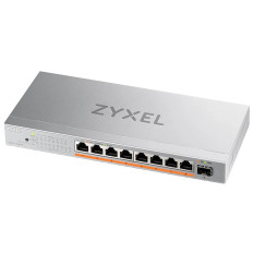 ZyXEL XMG-108HP | 8-Ports 2.5GbE PoE Unmanaged Switch with 10GbE Uplink