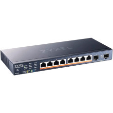 ZyXEL XMG1915-10EP | 8-Ports 2.5GbE PoE++ 130W and 2x SFP+ Ports L2 Smart Switch with Nebula Cloud Option