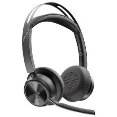 HP 9T9J4AA | Poly Voyager Focus 2 Microsoft Teams Certified USB-C-C Headset +USB-C/A Adapter