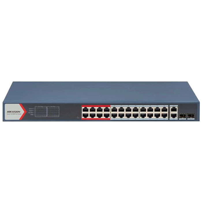 Hikvision DS-3E1326P-EI(B) | 24-Ports PoE 230W Smart Managed Network Switch