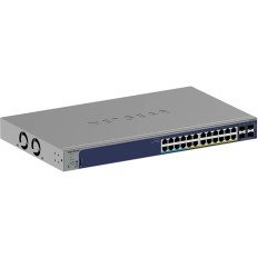 Netgear GS728TXUP-300NAS | GS728TXUPv3 24-Ports Gigabit PoE++ with 4x Dedicated 10GbE SFP+ Uplink Ports Layer 3 Managed Network Switch