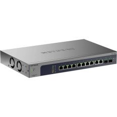 Netgear XS512EM | 12 x Ports 10GBase-T + 2 x Ports Shared SFP+ Rack-mountable Layer 3 Managed Multi-Gigabit Ethernet Network Switch
