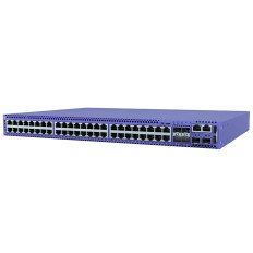 Extreme Networks 5420M-48W-4YE | 5420M 48-Ports 10/100/1000Base-T RJ-45 PoE++ 4-Ports 1/10/25GBase-X SFP28 Uplink 2-Ports SFP-DD Stacking Full/Half Duplex Layer 3 Managed Stackable Rack-mountable 1U Gigabit Ethernet Switch