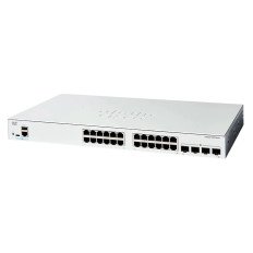 Cisco C1200-24T-4G-RF | Catalyst 1200-24T-4G 24x Gigabit Ethernet with 4x Gigabit Ethernet SFP Ports Smart Rack-mountable Ethernet Switch