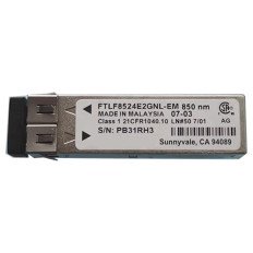 Emulex FTLF8524E2GNL-EM | 4.25Gb/s Multi-Mode Fibre 850nm 500m Duplex LC Connector SFF Transceiver Module