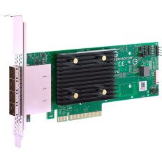 LSI Logic 9600-16E | 16 x Port SAS/SATA/NV Me Tri-Mode PCI-Express 4.0 Host Bus Adapter