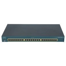 Cisco WS-C2950-24-PR | 2950 Series C2950-24 Catalyst 2950-24 24 x RJ-45 Port 10/100Base-TX L2 Managed 1U R-M Fast Ethernet Network Switch