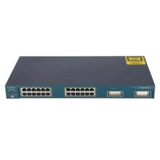Cisco WS-C2950G-24-EI-DC | Catalyst 2950 Series 2950G-24 24 x RJ-45 Ports 10/100Base-TX + 2 x GBIC Ports 1000Base-X Managed Layer 3 1U Rack-mountable Fast Ethernet Network Switch