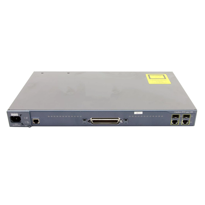 Cisco WS-C2950ST8LRE-RF | Catalyst 2950 Series 2950ST-8-LRE 8 x LRE Ports + 2 x Ports 1GbE RJ-45 + 2 x SFP Ports Layer 2 Managed 1U Rack-mountable Stackable Ethernet Network Switch